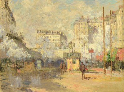 Gare Saint Lazare da Claude Monet